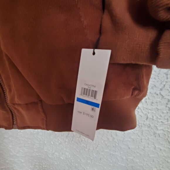 Calvin Klein Corduroy Bomber Jacket Size XL - Picture 11 of 14